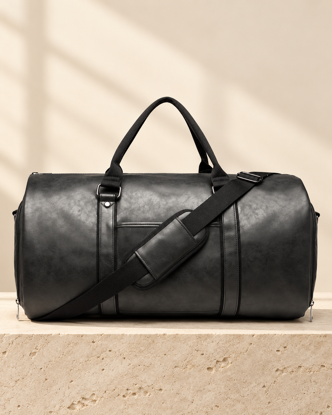 Prestige — Sac de voyage porte-costume effet cuir
