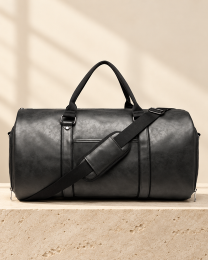 Prestige — Sac de voyage porte-costume effet cuir